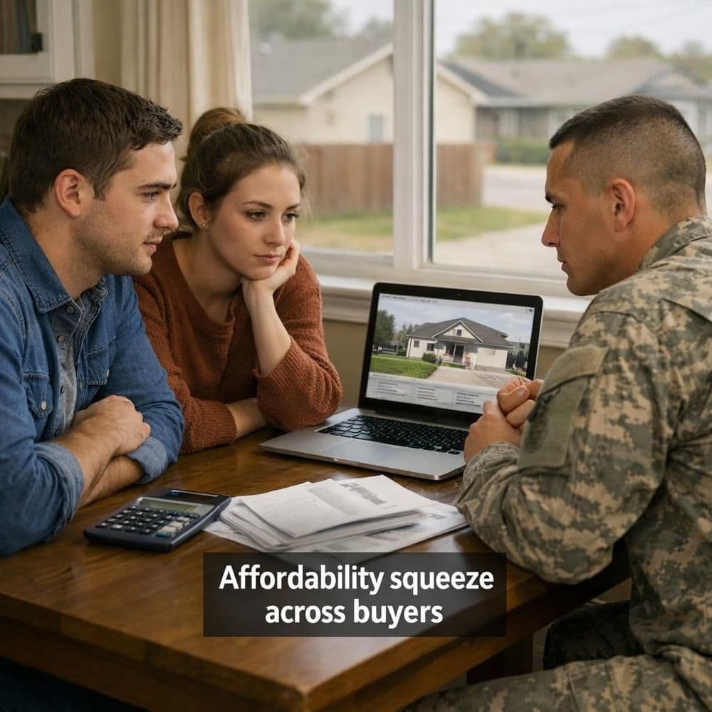 Why affordability is squeezing young adults, service members, and veterans at the same time
