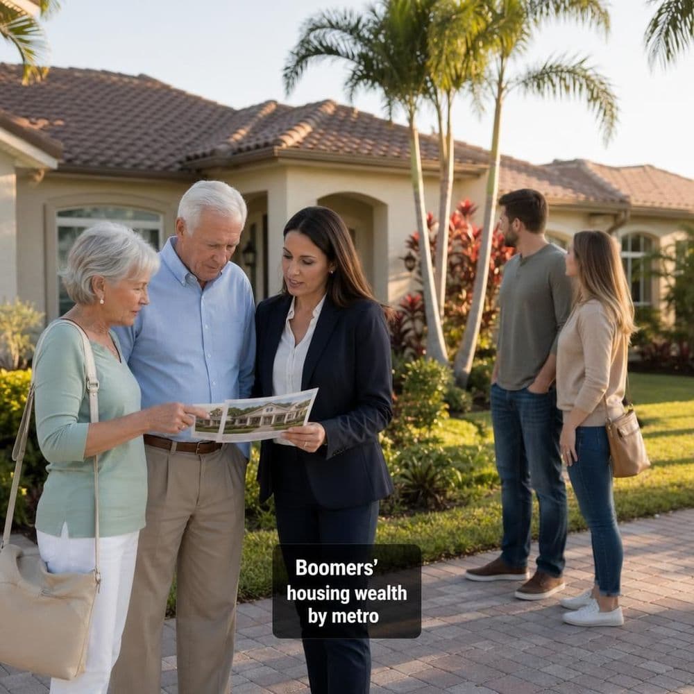 Boomers Control About One-Third of U.S. Housing Value—Which Metros They Dominate and Why It Matters