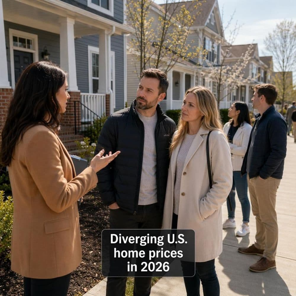 Why U.S. home prices are diverging in 2026 (and what to watch next)