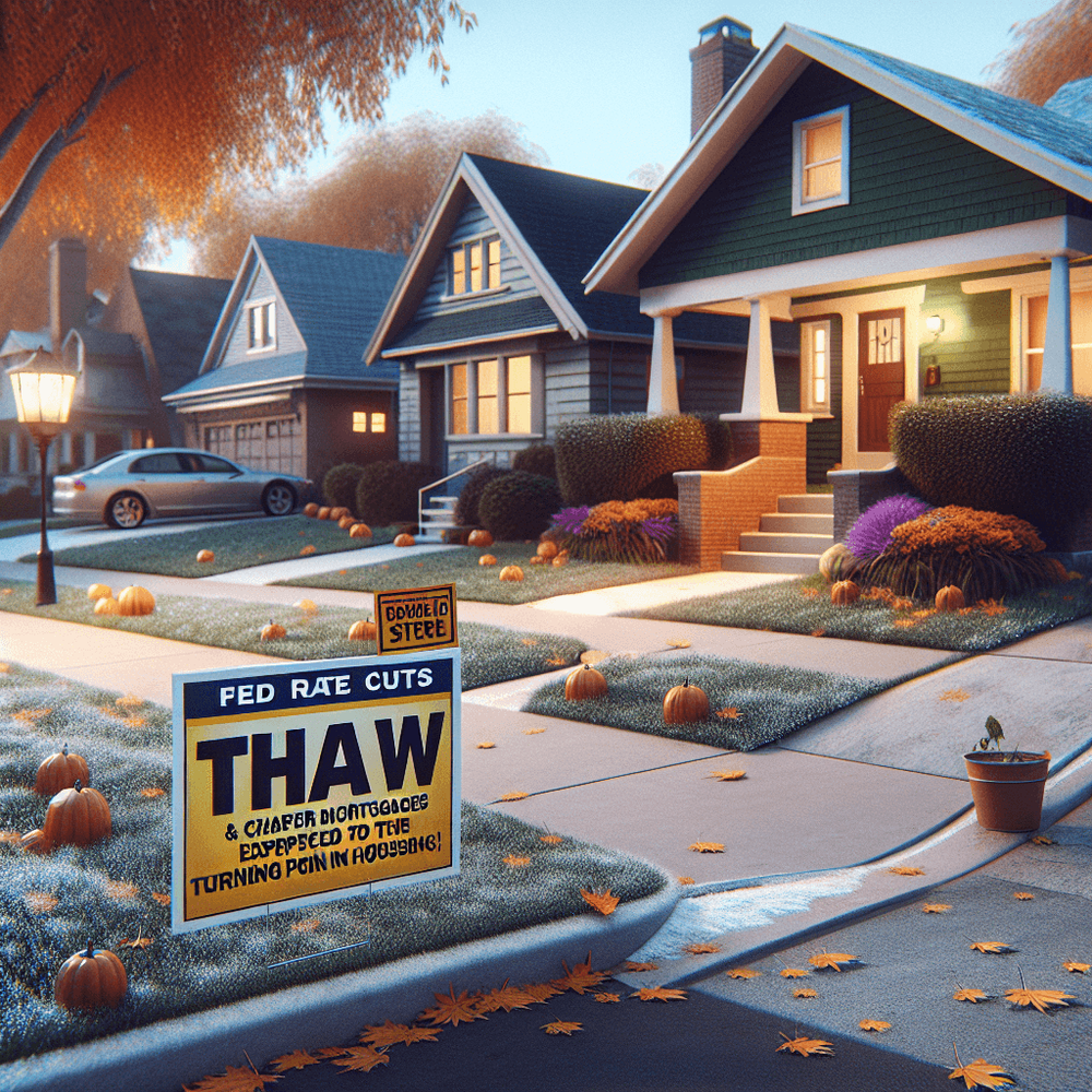 How Fed Rate Cuts and Cheaper Mortgage Costs Are Slowly Thawing the U.S. Housing Market