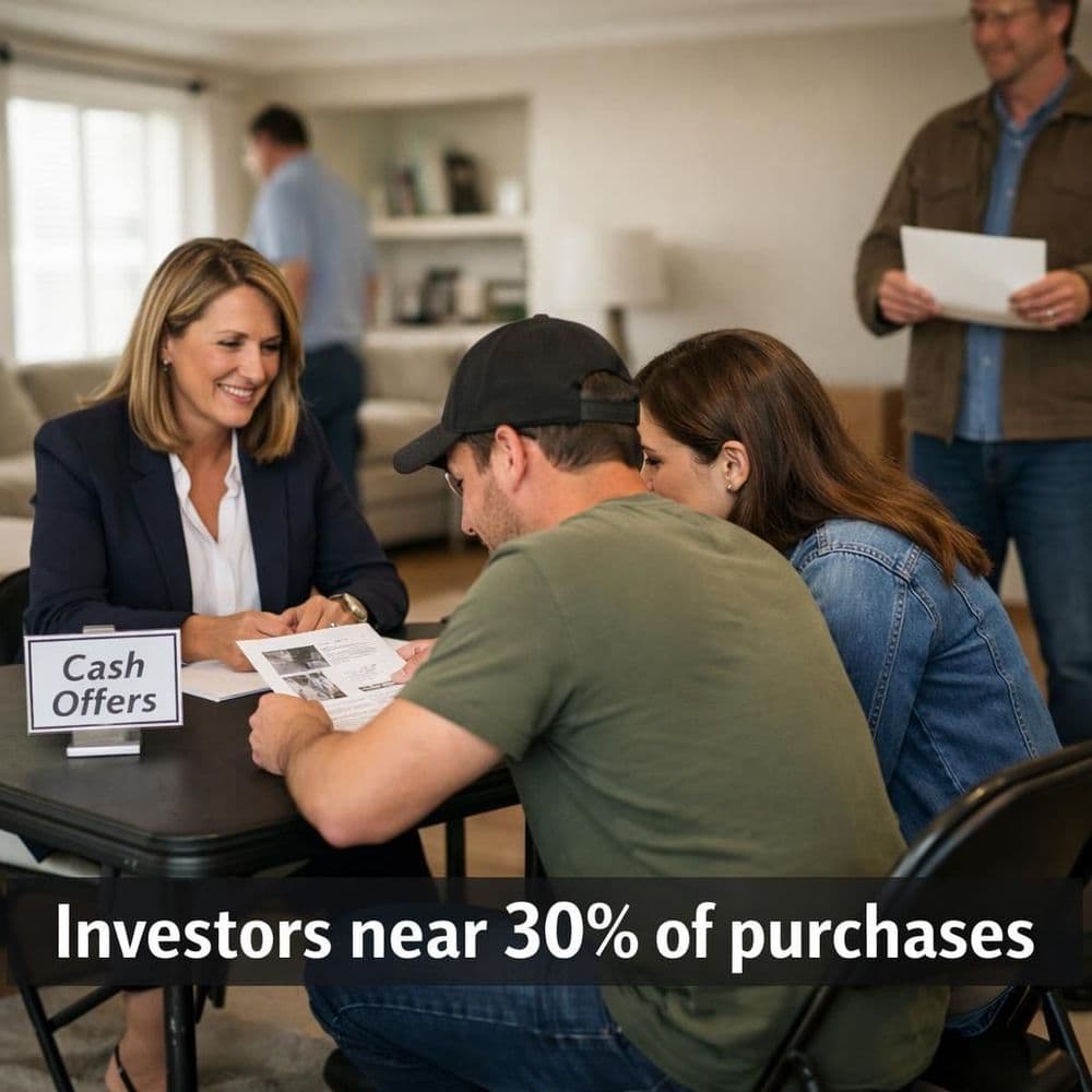 Investors Held About 30% of U.S. Home Purchases in 2025—What That Means for Buyers