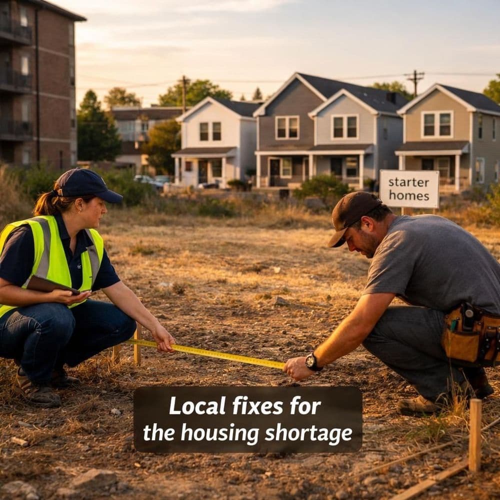 How Cities Are Responding to the Housing Shortage: Zoning Changes, Vacant-Lot Incentives, and Starter-Home Programs