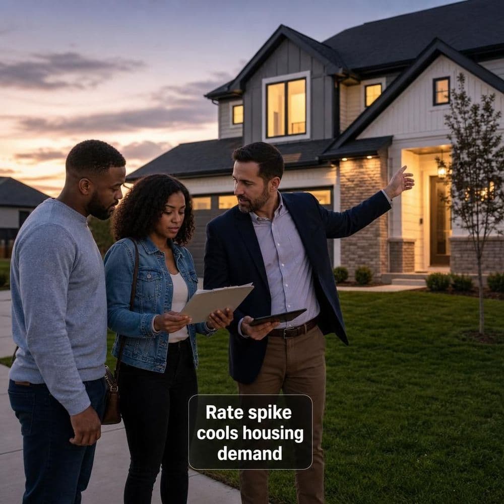 Mortgage rates jump, demand slows: why price cuts and builder incentives are back in fall 2026
