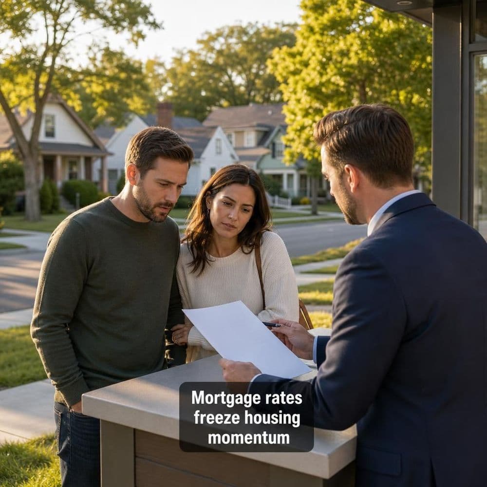 Mortgage rates climb again, and the housing market’s 2026 rebound hits a wall