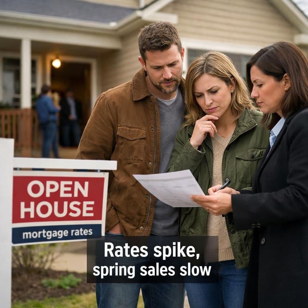 Inventory is up and prices are easing—so why spring home sales still feel stuck