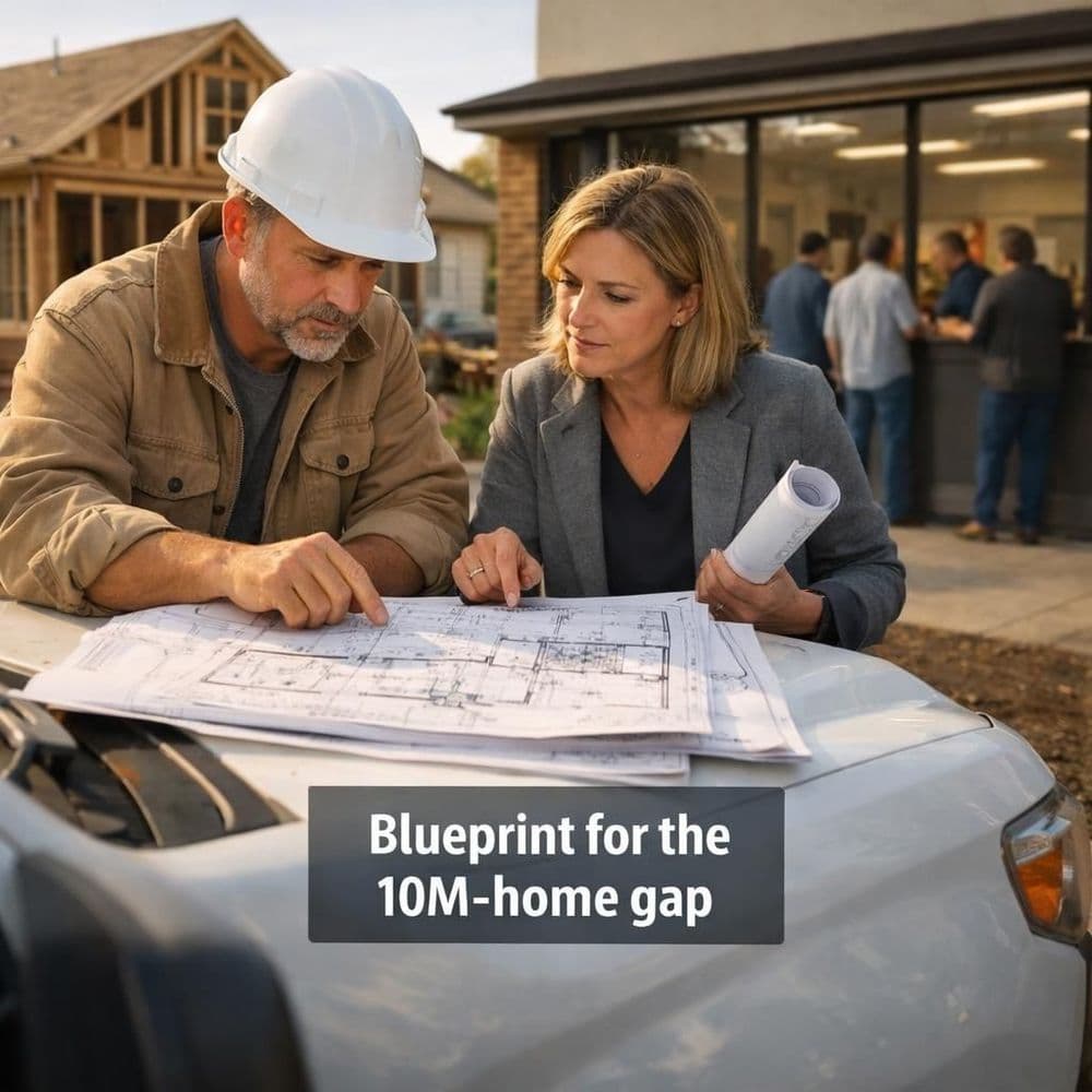 A new 10 million-home shortage estimate: what the blueprint says, and what could actually change