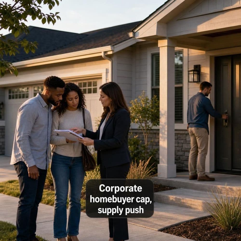 New federal housing law caps corporate home buying at 350 homes — and bets on more supply