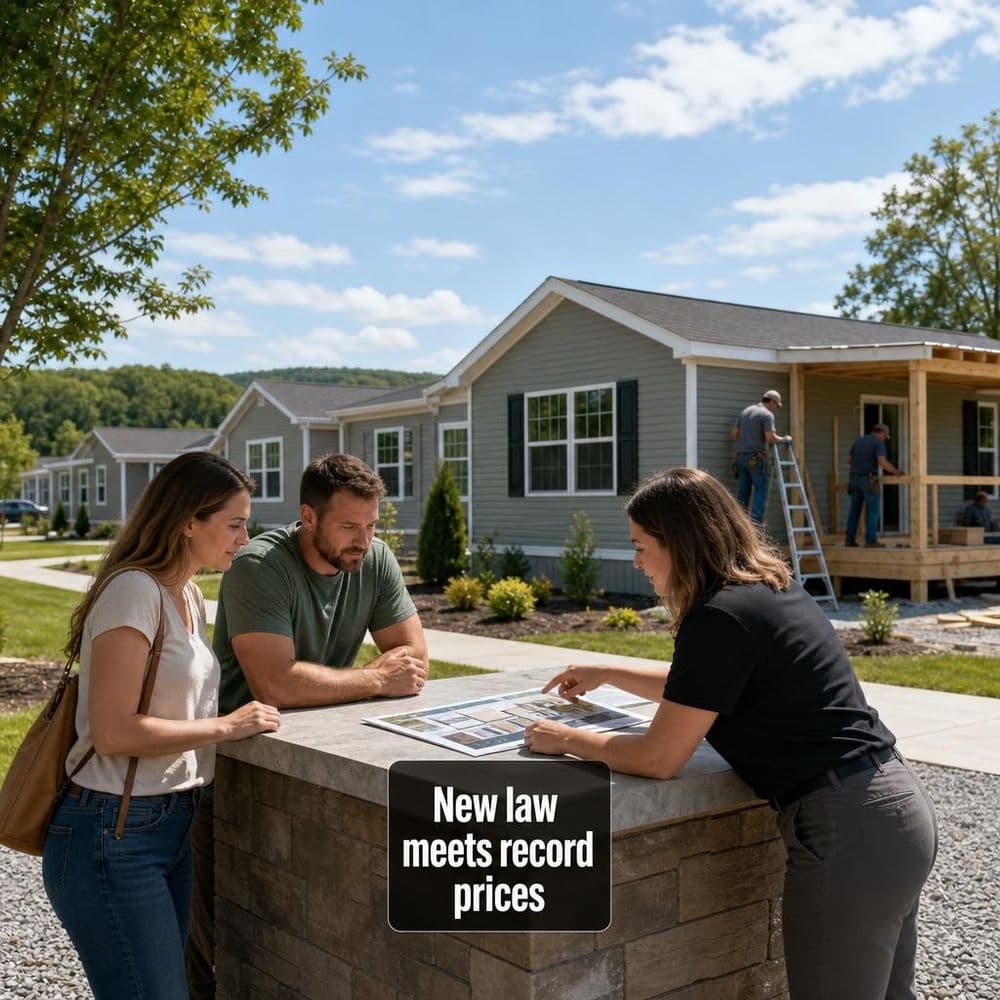 Record $440,600 Existing-Home Price Meets a New Federal Housing Law: What Changes (and What Won’t)