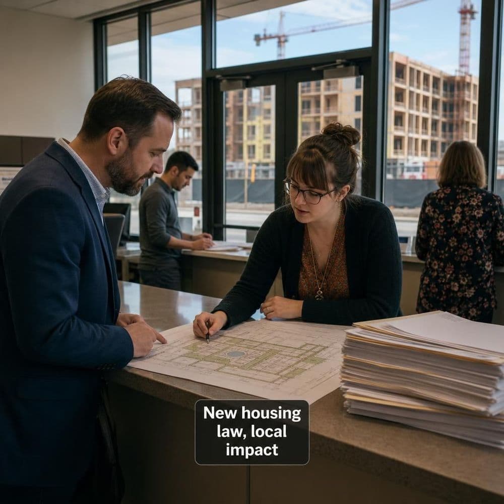 How the new federal housing law is playing out locally: permits, fee deferrals, and faster rebuilding