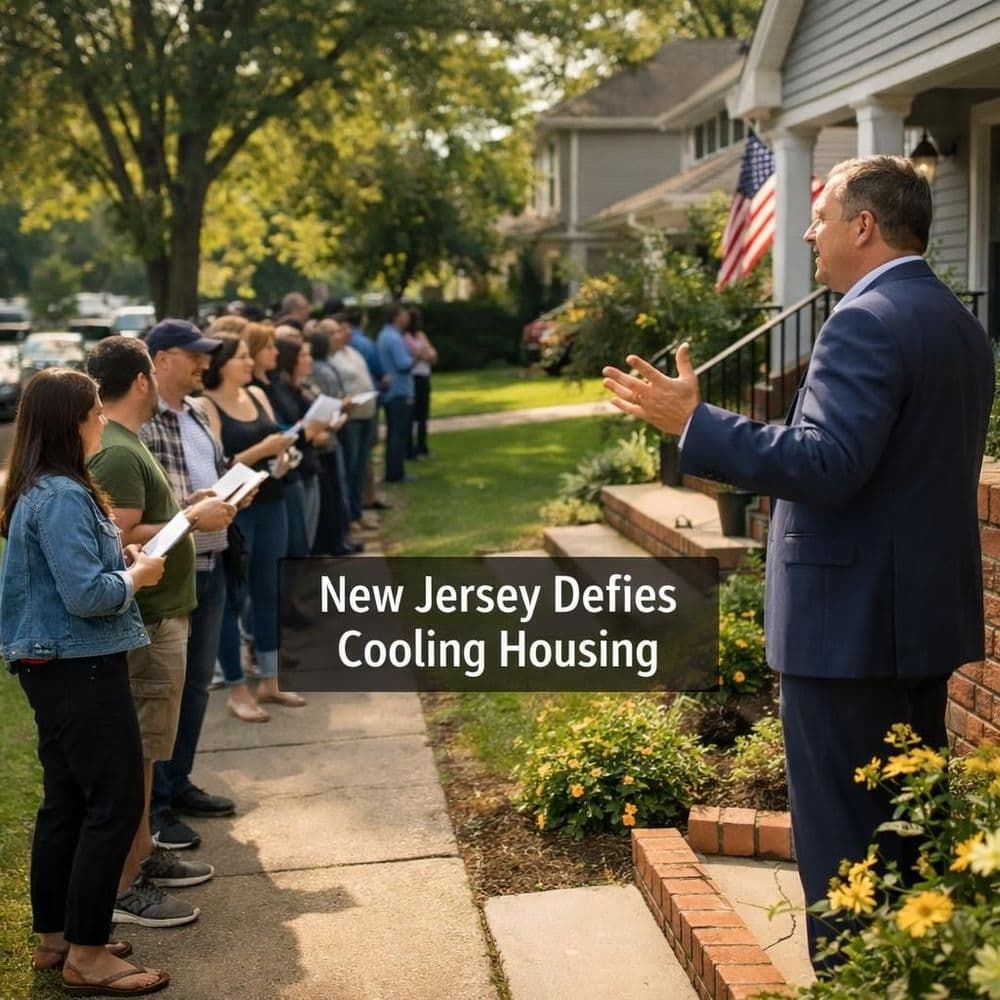 New Jersey Breaks From the Cooling U.S. Housing Market as Prices Keep Rising Fast