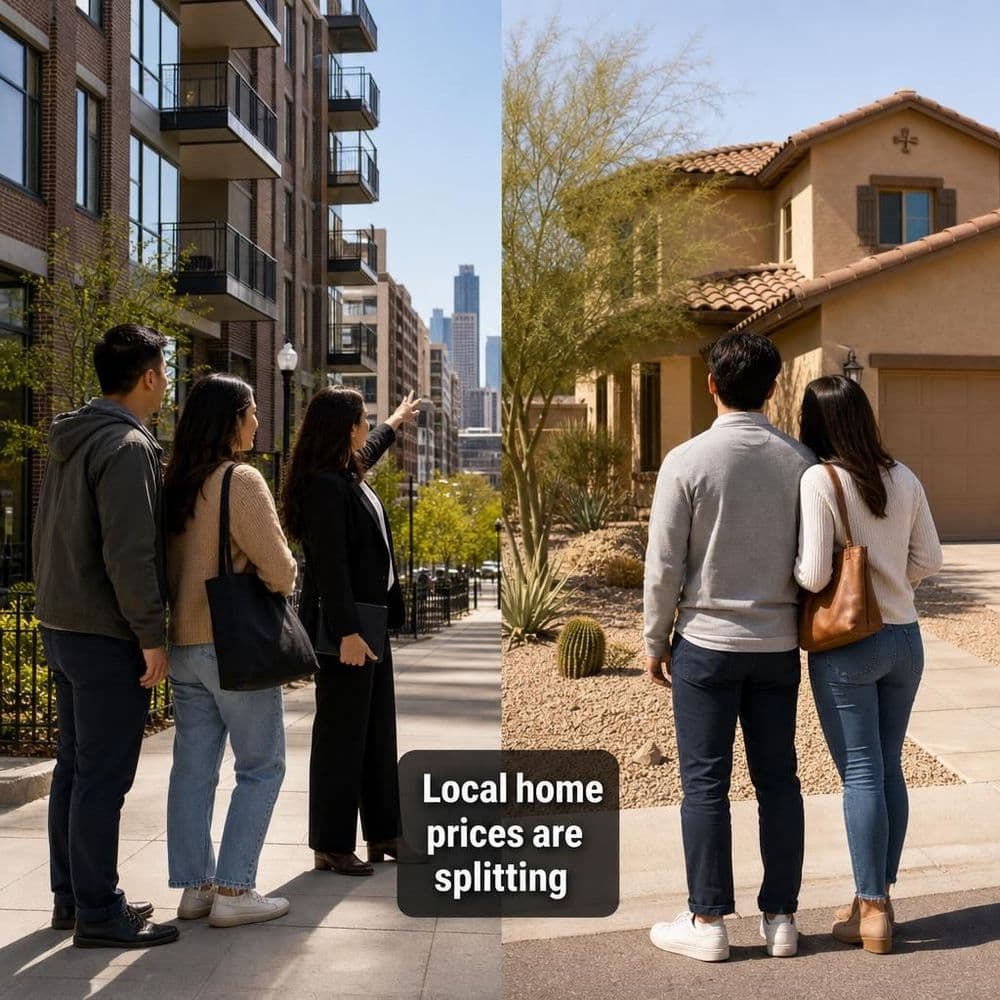 Mapped: Where Home Prices Are Rising vs Falling—and What It Means for Buyers in 2026
