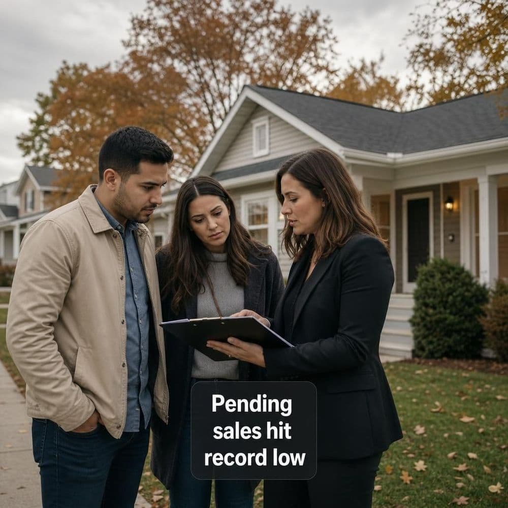 Pending home sales hit a record low as mortgage rates top 7% — why prices aren’t falling faster