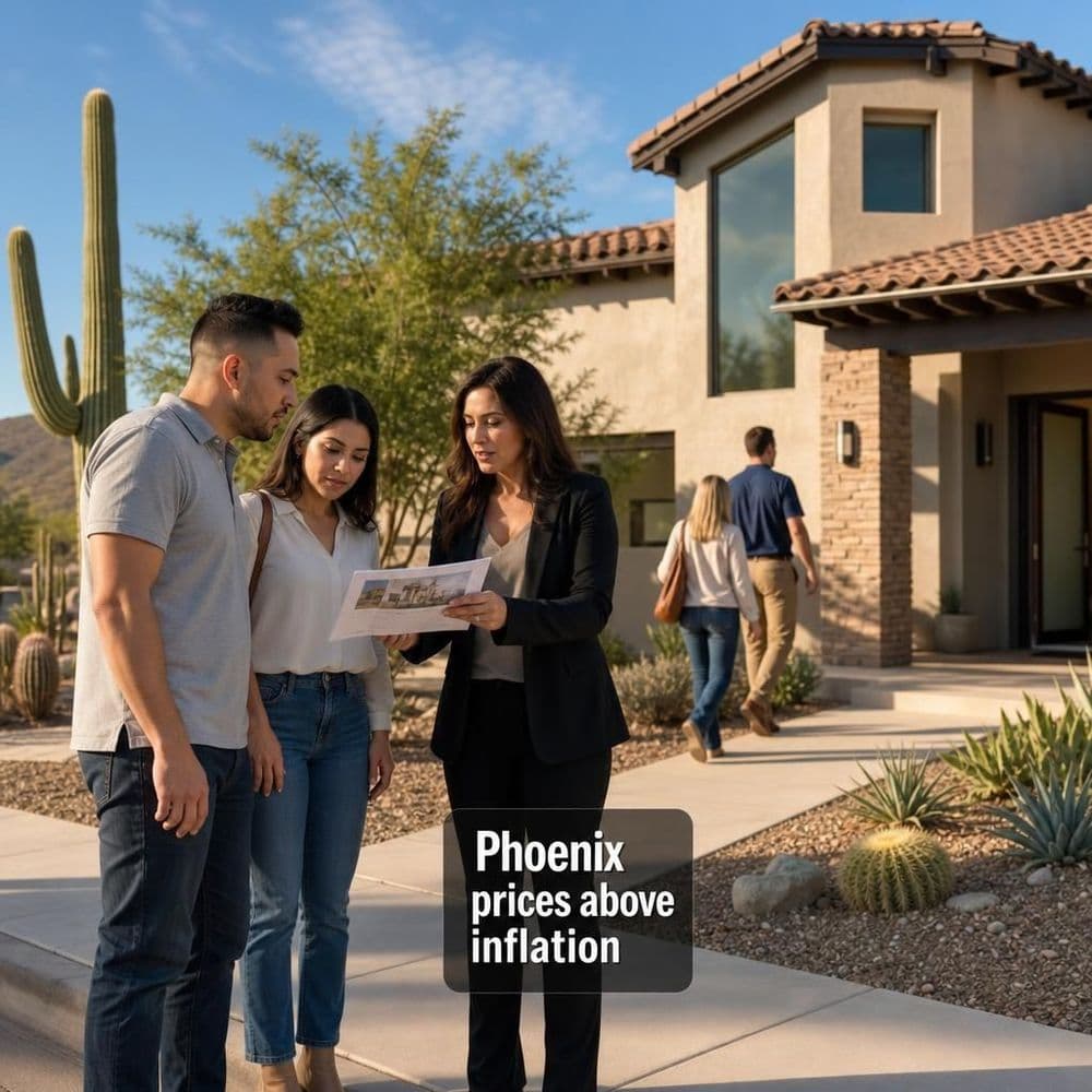 Phoenix Home Prices Beat Inflation by 177%—Even as Price Cuts Spread in Other U.S. Metros