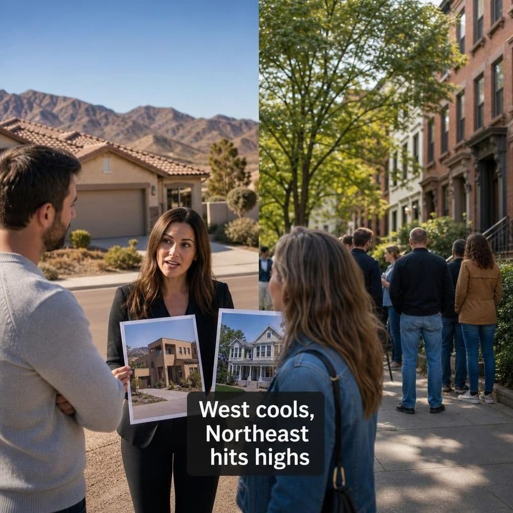 West prices cool while parts of the Northeast set records: what the regional split means in 2026