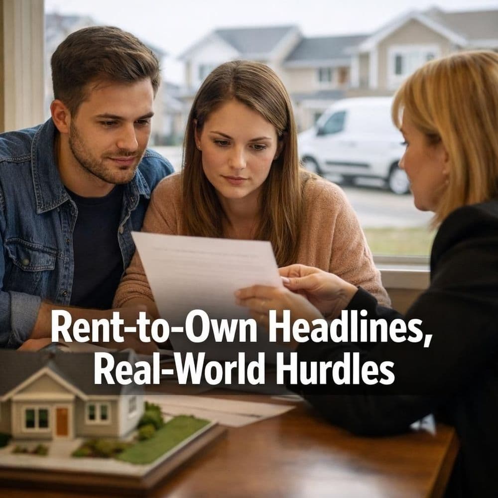 What “Trump Homes” Means for Affordability: Rent-to-Own Claims, Builder Pushback, and the Rate Risk