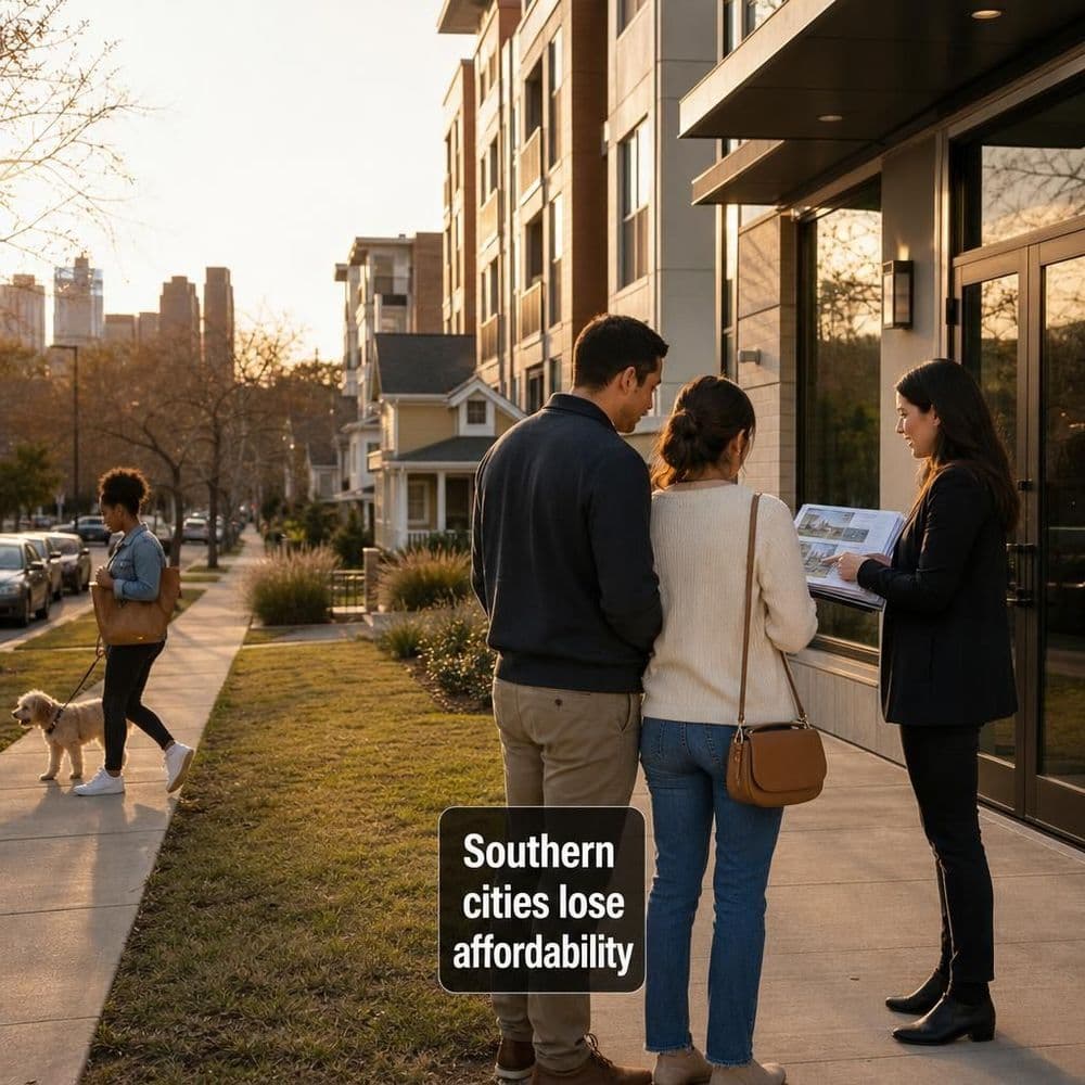 Southern cities are losing their affordability edge: how migration, supply, and rates are reshaping housing costs