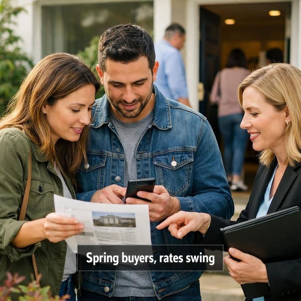 Spring housing is getting more negotiable—until mortgage rate volatility steps back in