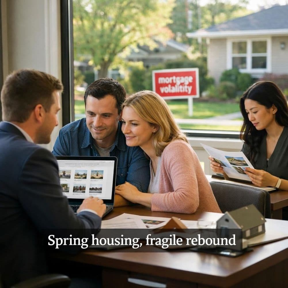 Spring 2026 housing market: more listings and price cuts, but rate volatility keeps buyers on edge