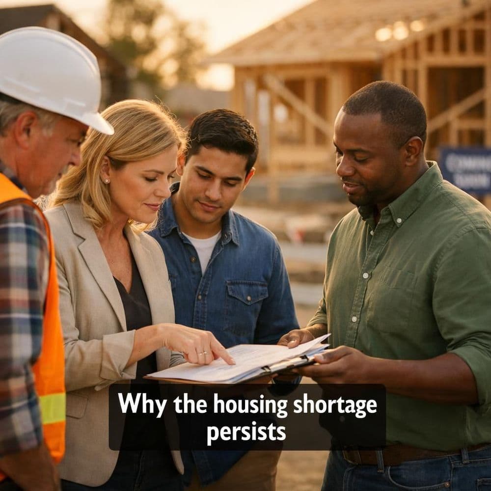 Why the U.S. housing supply shortage keeps deepening: underbuilding, rules, and rising build costs
