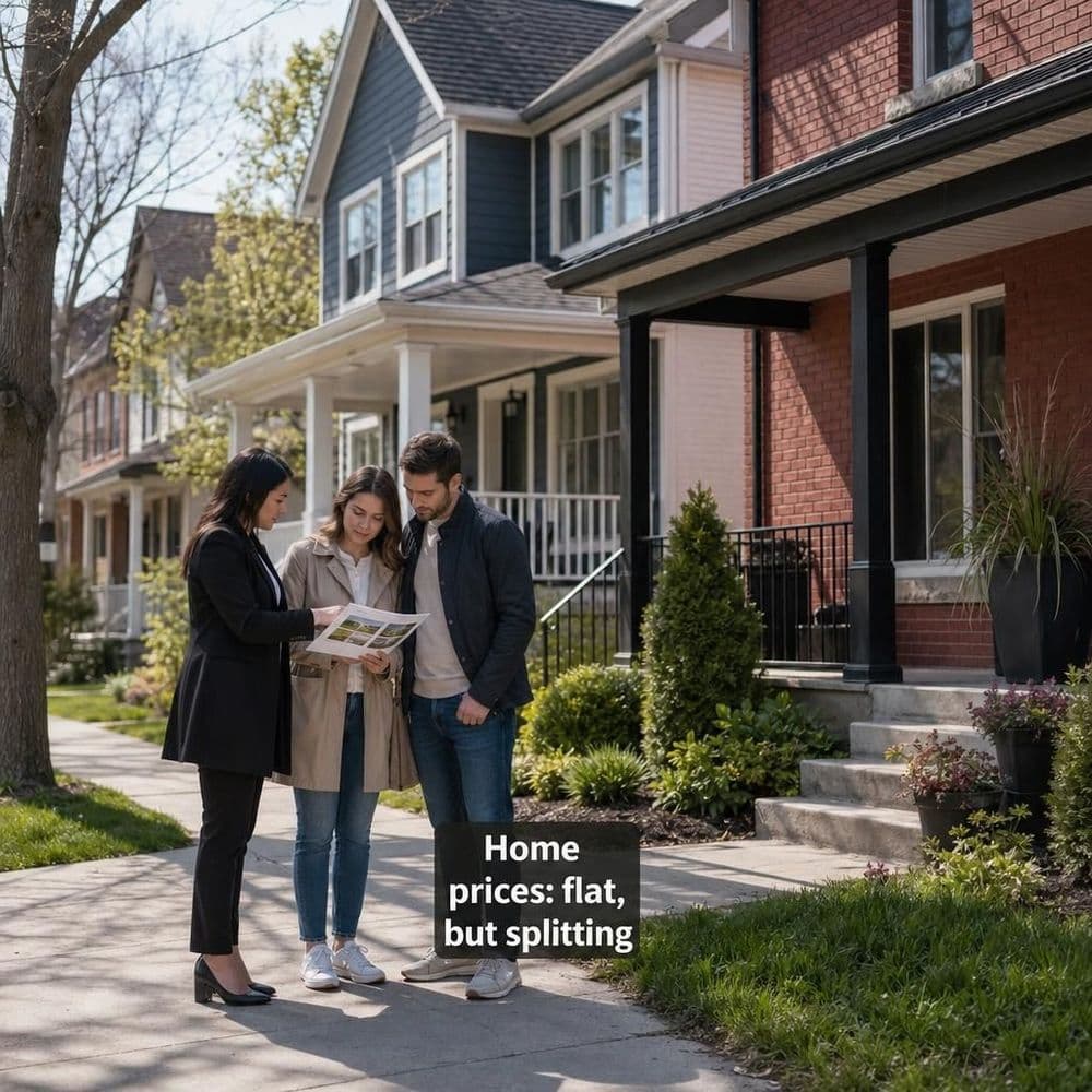 Mixed Signals in U.S. Home Prices: National Growth Slows as More Metros Turn Negative